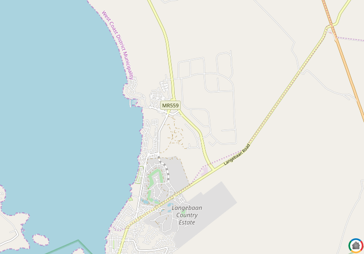 Map location of Olifantskop